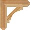 Ekena Millwork Merced Craftsman Rough Sawn Bracket, Western Red Cedar, 6"W x 26"D x 26"H BKT06X26X26MRC04RWR - alternate 2